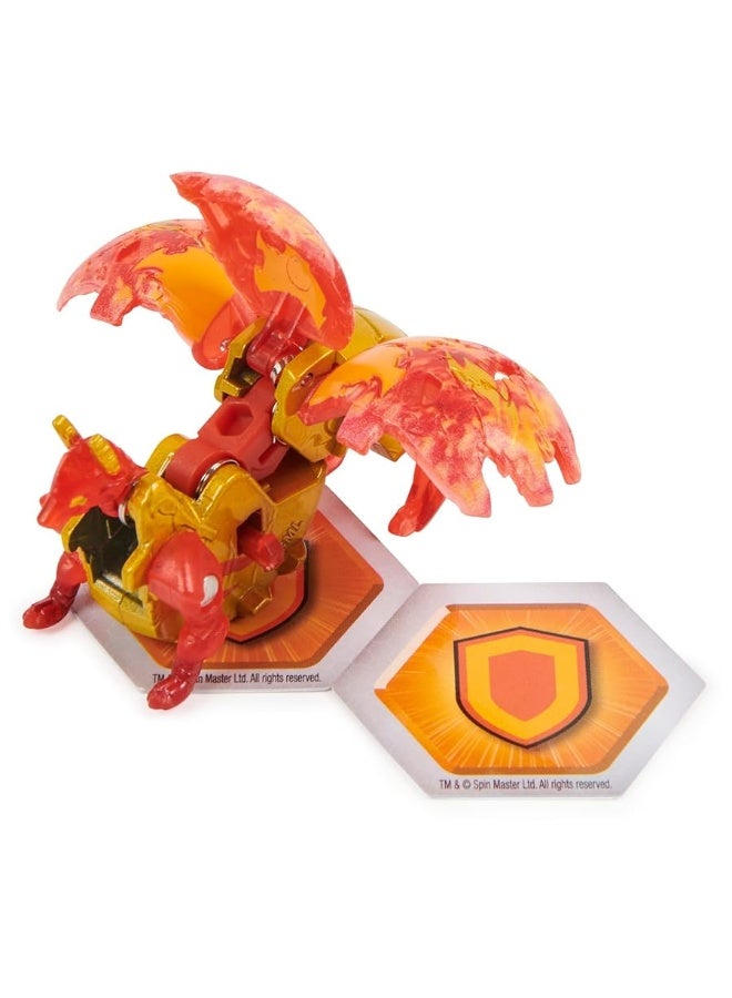 Bakugan Evolutions 2022 Platinum Series Die-cast Elemental Rare Pyrus Blitz Fox