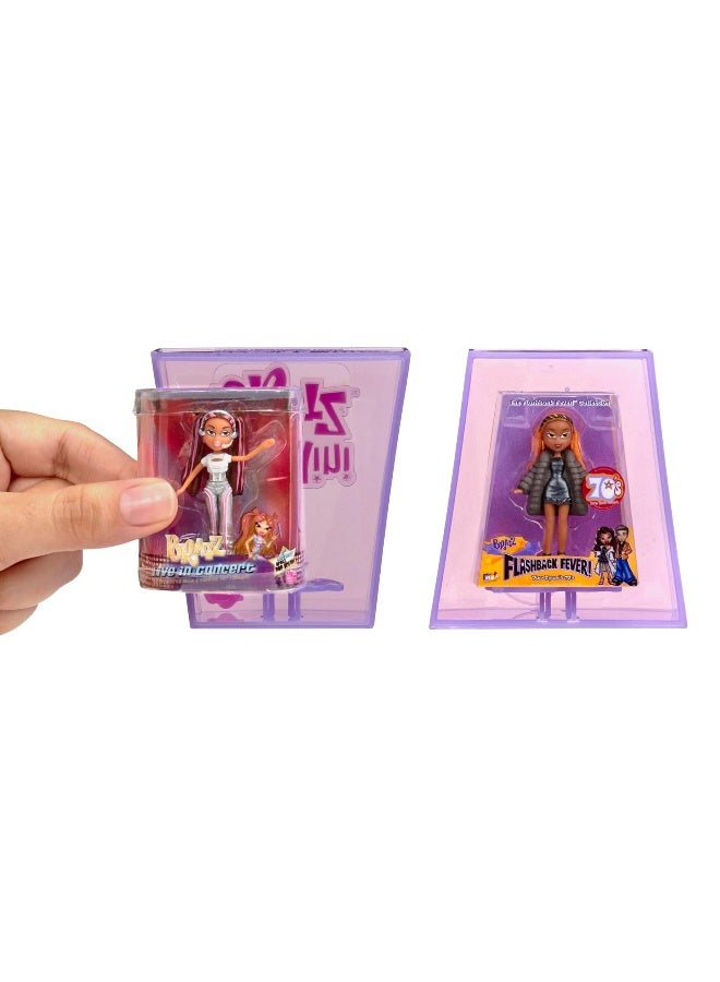 Bratz Mini Series 4 Collectible Figures by MGA's Miniverse, 2 Mini Dolls per Blind Pack, Packaging Doubles as Display, Y2K Nostalgia, Collectors Ages 6 7 8 9 10+