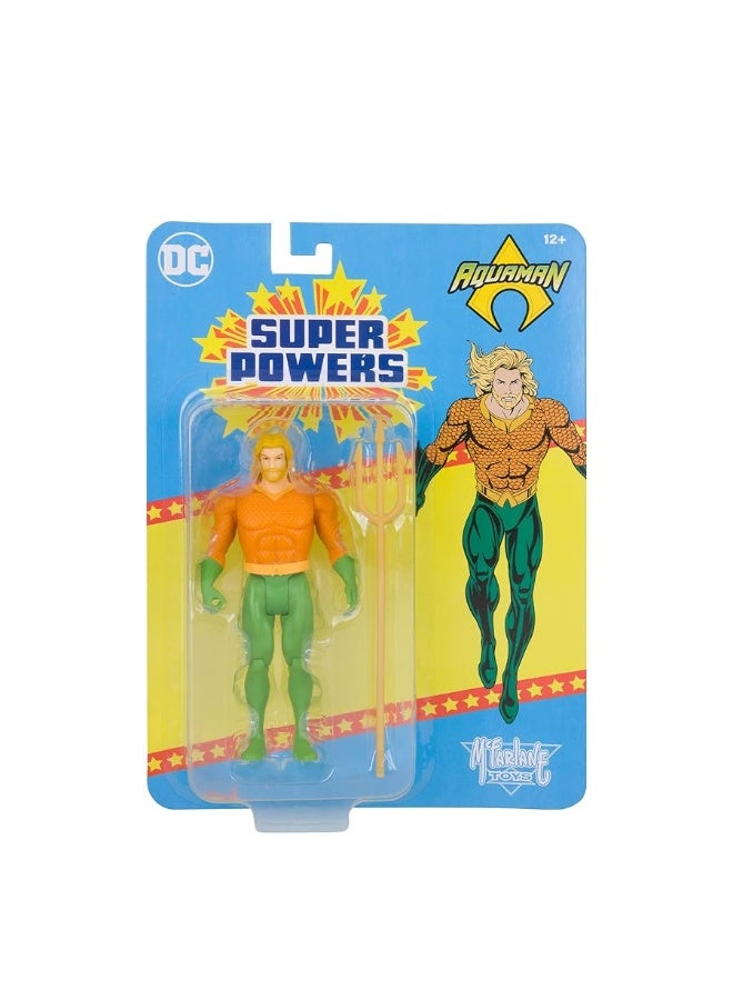 McFarlane Toys - DC Super Powers Aquaman 4in Action Figure