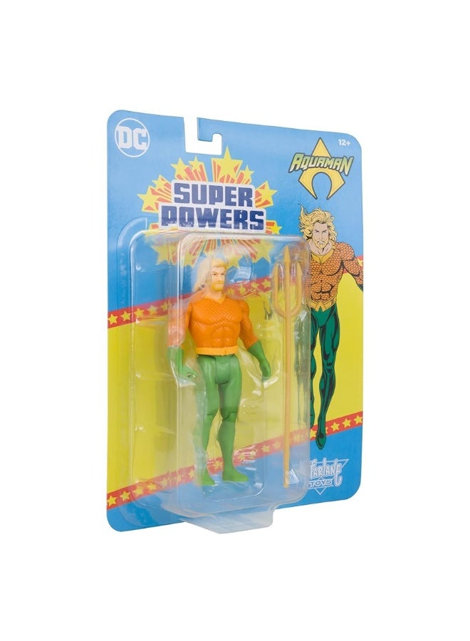 McFarlane Toys - DC Super Powers Aquaman 4in Action Figure