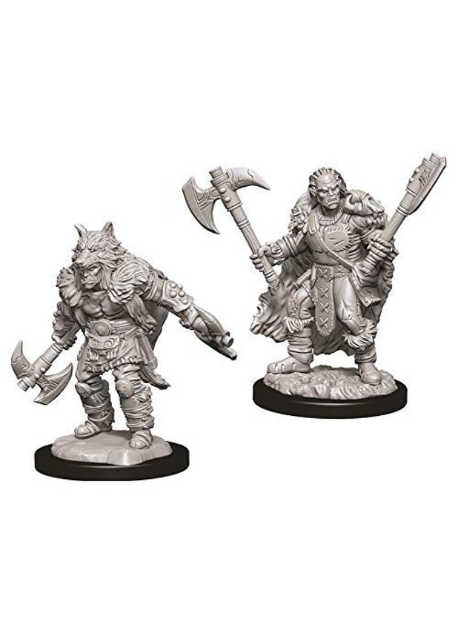 D&D Nolzur's Marvelous Miniatures - Male Half-Orc Barbarian