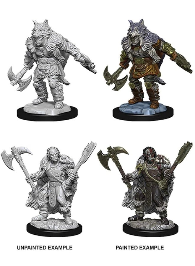 D&D Nolzur's Marvelous Miniatures - Male Half-Orc Barbarian