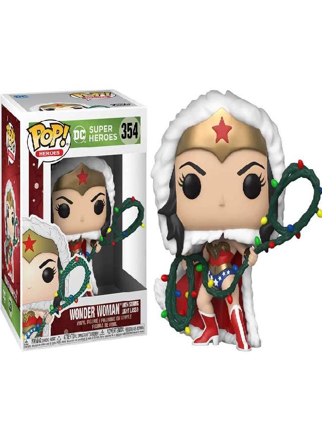 Funko Pop! DC Heroes: DC Holiday - Wonder Woman with String Light Lasso Vinyl Figure