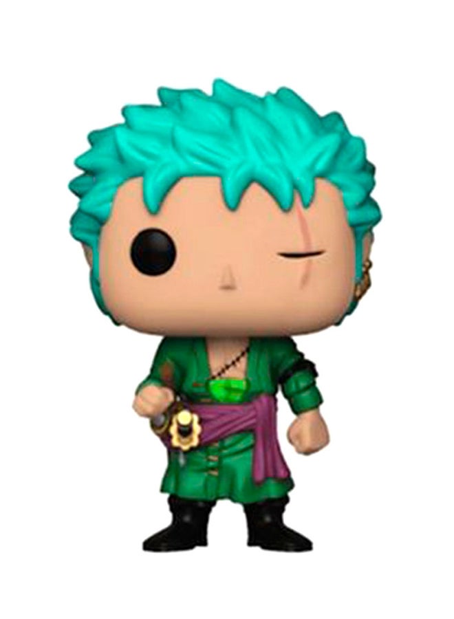 Unique Design Animation One Piece Roronoa Zoro Collectible Figure For Kids 6.35x6.35x9.53cm