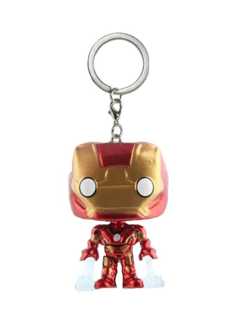 Pop! Iron Man Figure Toy Keychain 7.5x5x3.5cm