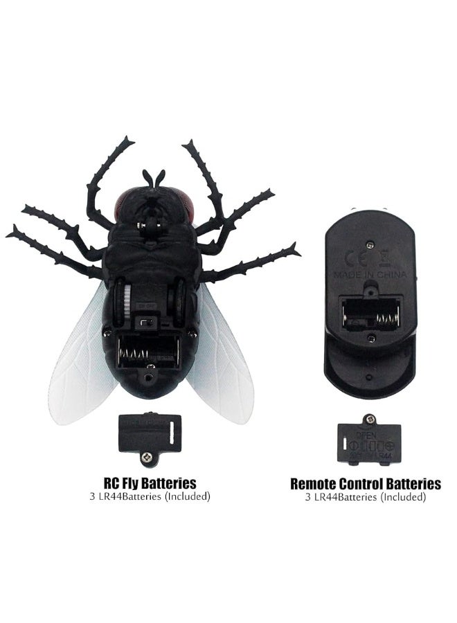 Tipmant RC Fly Remote Control Mosca Toy Realistic Electronic Animal Fake Insect Car Vehicle Kids Birthday Gifts