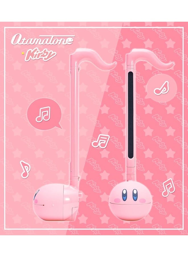 Otamatone Kirby Pink Star Hero Japanese Electronic Musical Instrument Portable Music Synthesizer from Japan by Maywa Denki Studio Award Winning, Educational Fun Gift Game Character Pink Hero