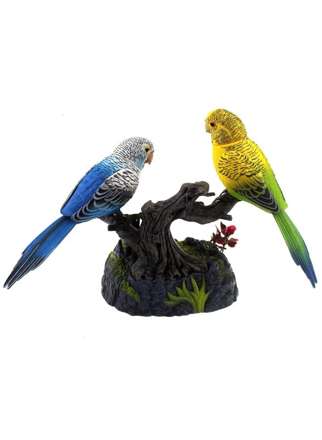 Tipmant Talking Parrots Birds Electronic Pets Office Home Decoration Recording & Playback Function Pen Holders Kids Toys Christmas Birthday Gifts