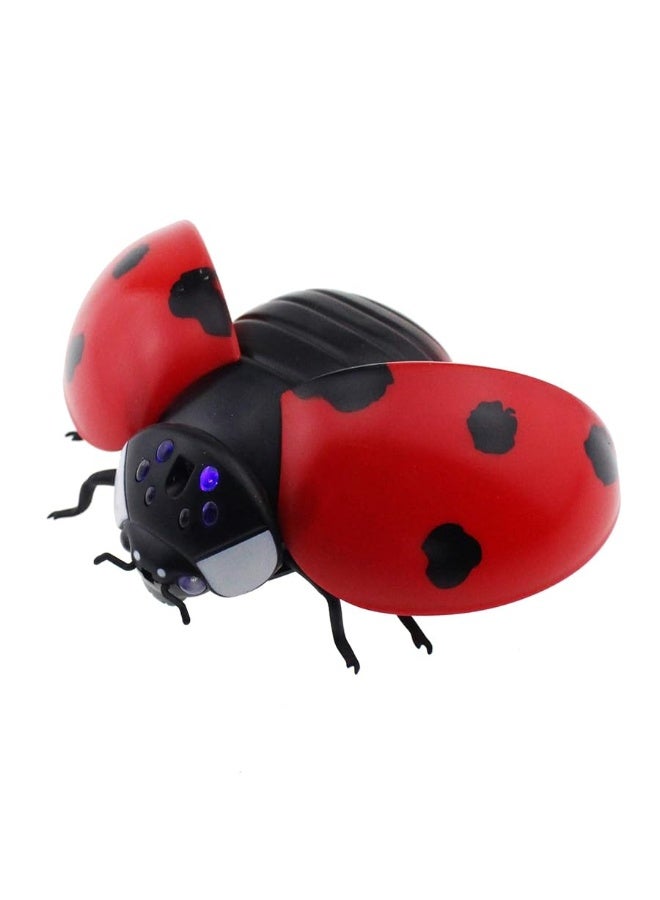 Tipmant Kids RC Ladybird Animal Toy Remote Control Car Vehicle Electric Fake Insect Prank Toys for Christmas Halloween