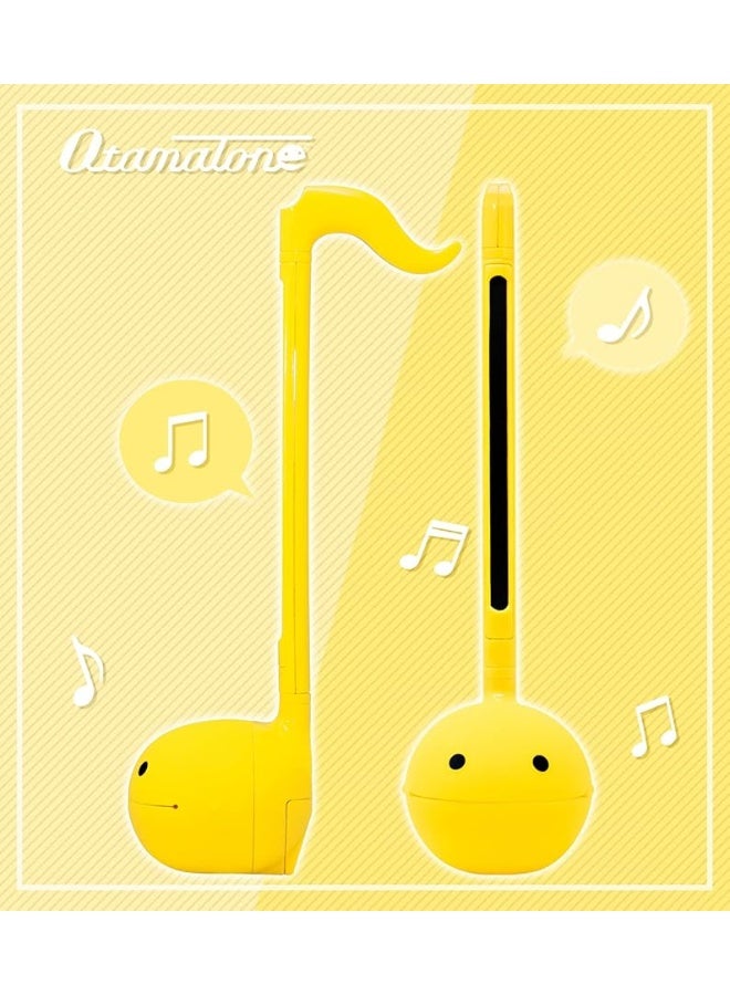 Otamatone Classic [English Edition] Yellow Japanese Electronic Musical Instrument Portable Synthesizer from Japan Maywa Denki for Children and Adults Gift