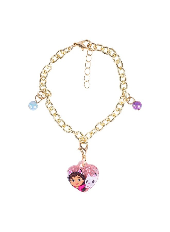 LUV HER Girls Add A Charm Toy Bracelet and Costume Jewelry Box Set - Ages 3+