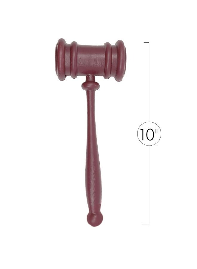 Skeleteen Judge Gavel Costume Accessory - Justice Costume Accessories Props for Courtroom - 1 Piece