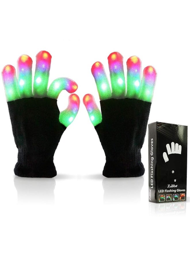 Luwint Kids Light Up Gloves, Cool Fun Autistic Toys for Boys Girls 3 4 5 6 7 8 9 10 11 12 Years