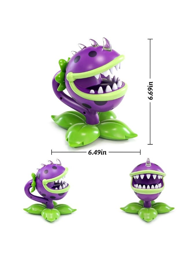 Maikerry Plants and Zombies bite Finger and Teeth Extraction Game Big Mouth Chomper Model ParentChild Game vs ToysGreat Gifts for Kids and FansChristmasBirthday and Party