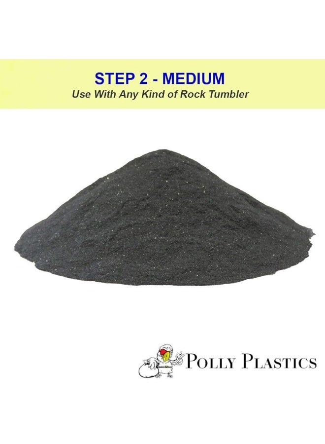 Polly Plastics Rock Tumbler Tumbling Media Grit Kit & Plastic Filler Pellets