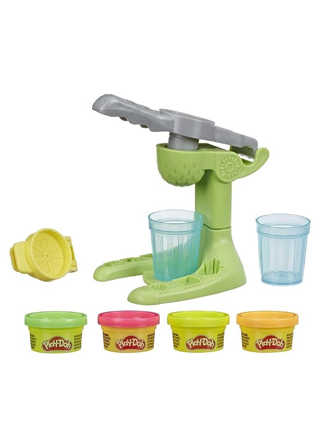 Play-Doh Kitchen Creations Juice Squeezin' Toy Juicer for Kids 3 Years and Up with 4 Non-Toxic Colors