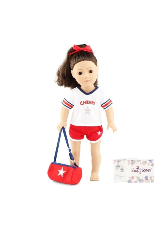 Emily Rose 18 Inch Doll Clothes & Accessories Gift Set - USA 18