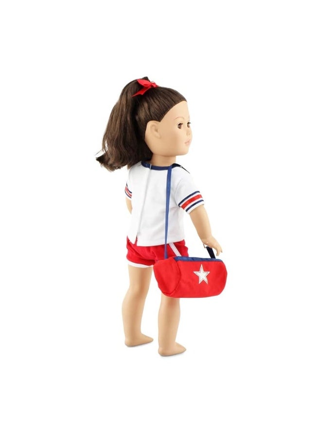 Emily Rose 18 Inch Doll Clothes & Accessories Gift Set - USA 18