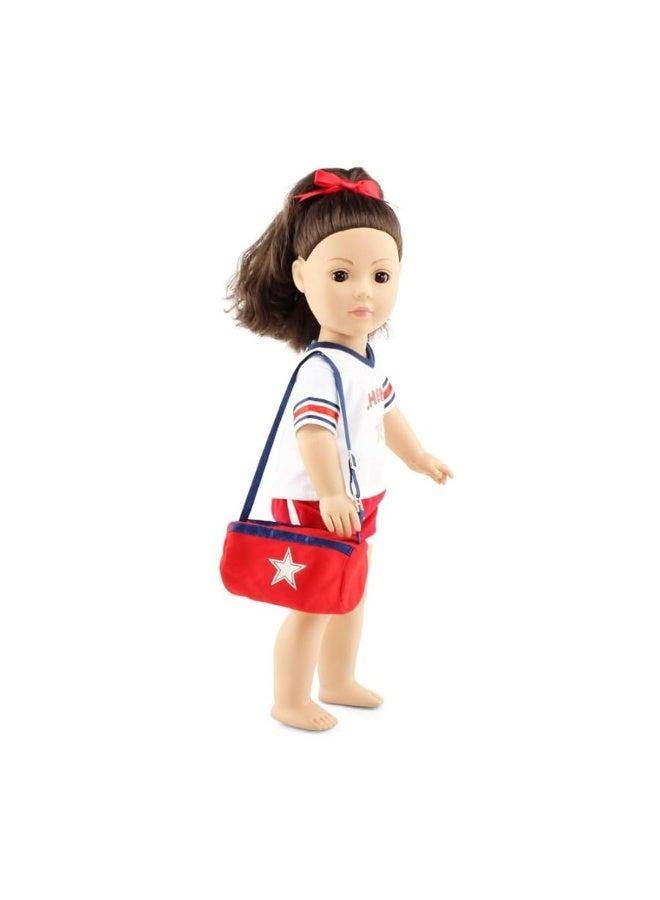 Emily Rose 18 Inch Doll Clothes & Accessories Gift Set - USA 18