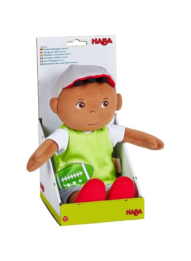 HABA Snug Up Soft Doll Mason- 11.5