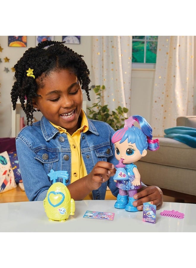 Baby Alive Star Besties Doll, Stellar Skylar, 8-inch Space-Themed Doll for 3 Year Old Girls and Boys and Up, Accessories