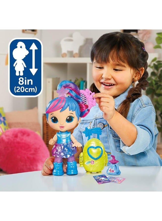 Baby Alive Star Besties Doll, Stellar Skylar, 8-inch Space-Themed Doll for 3 Year Old Girls and Boys and Up, Accessories