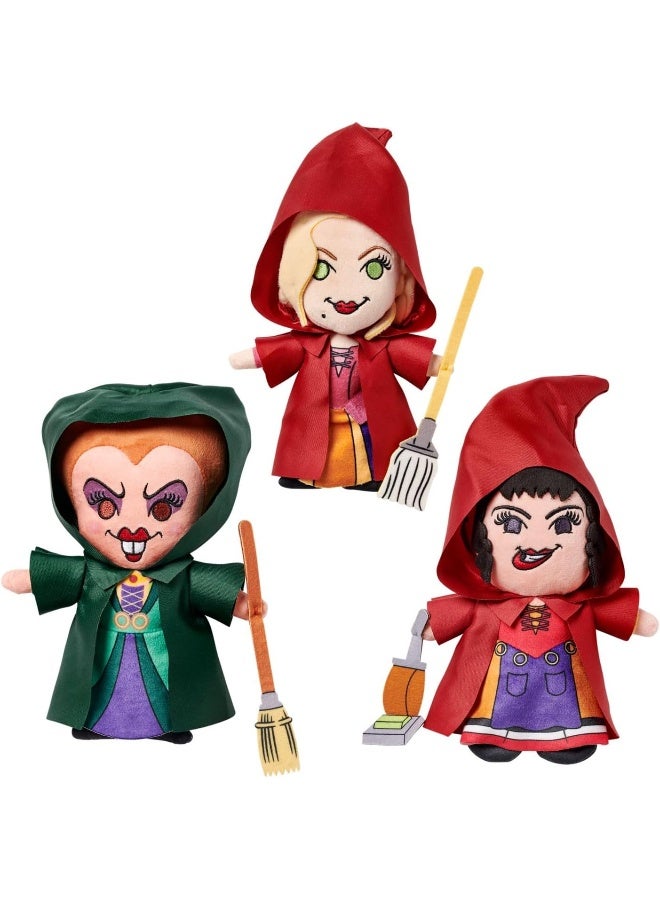 Disney Store Official Sanderson Sisters Plush Set Hocus Pocus Trio Set