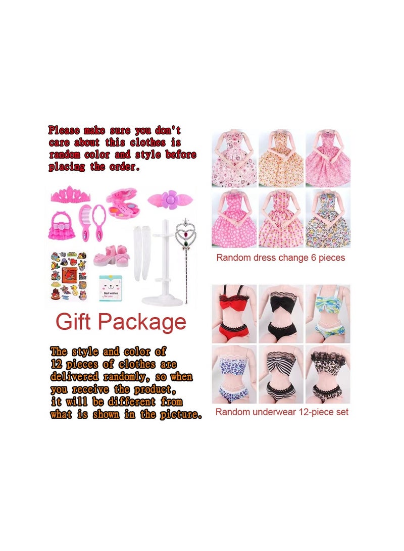 1-Piece 60CM High Barbie Doll Set, Doll for Girl Toy Birthday Gift