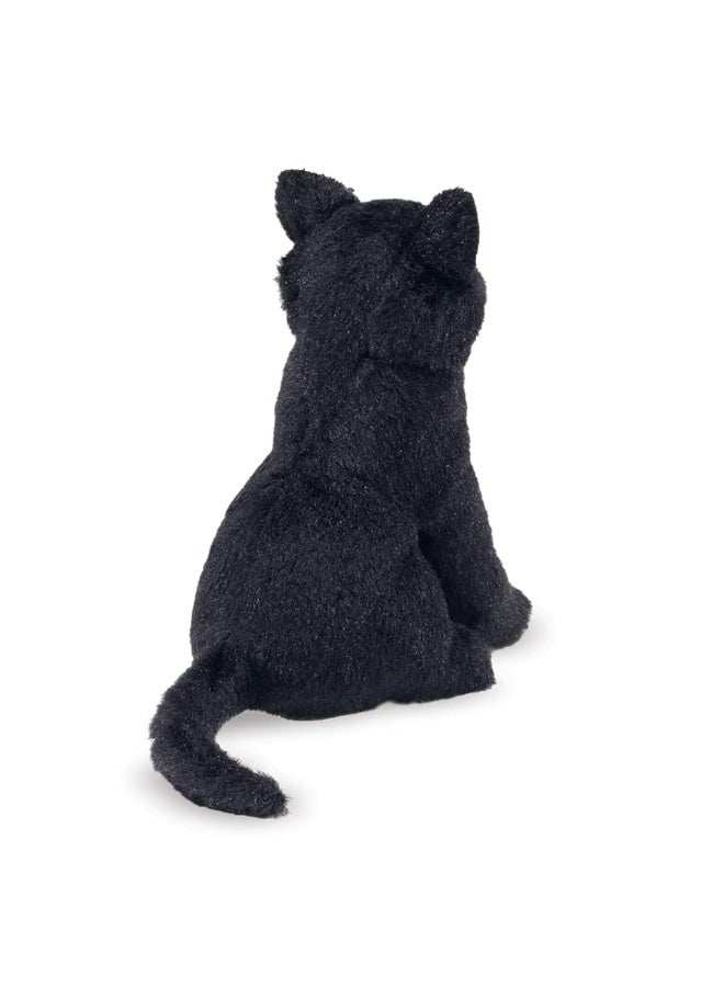 Folkmanis Mini Black Cat Finger Puppet