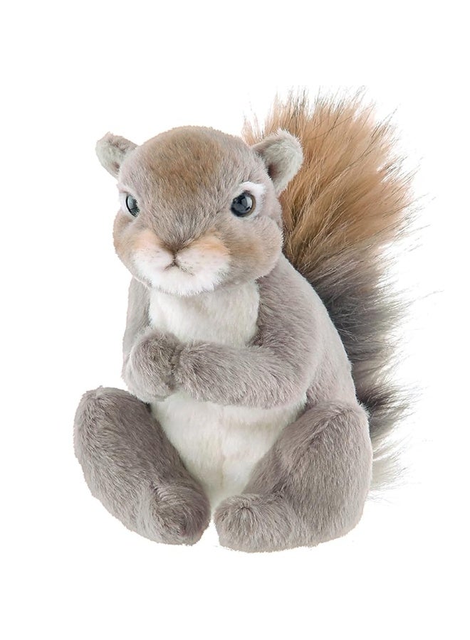 Bearington Lil' Peanut The Squirrel Stuffed Animal, 7 Inch Realistic Stuffed Animal