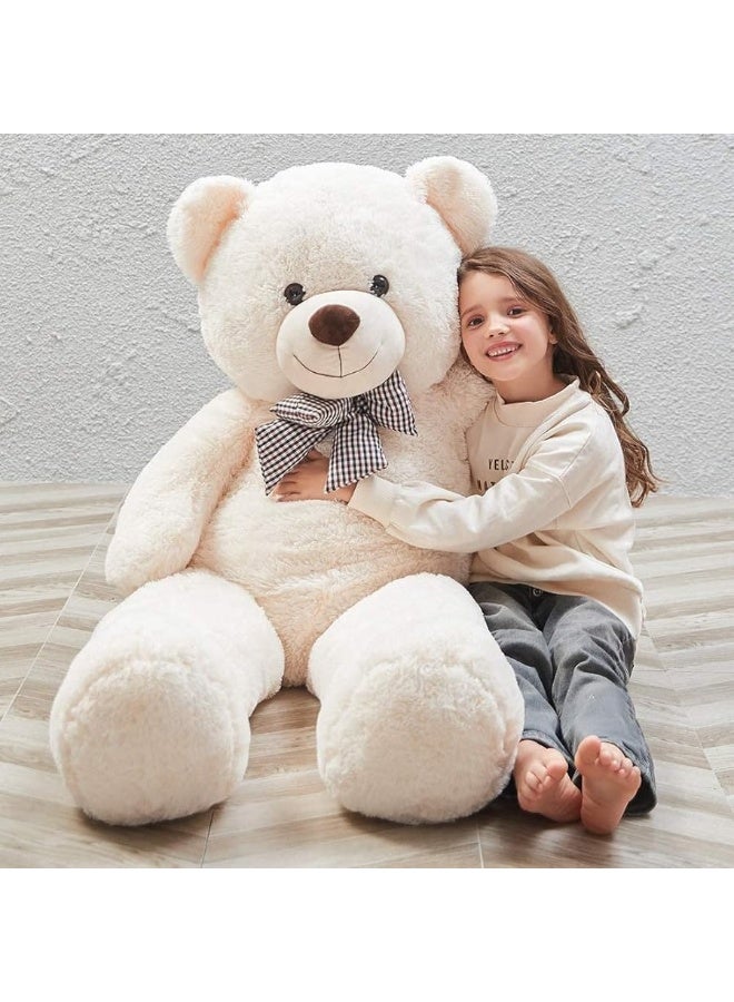 MaoGoLan Giant Teddy Bear Big 4 Feet Stuffed Animal Stuffed Bear Baby Shower Life Size Large Teddy for Girlfriend Boyfriend Wife Children