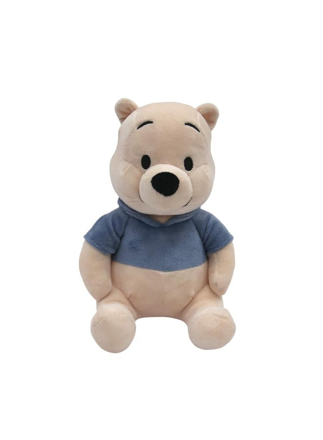 Lambs & Ivy Disney Baby Forever Pooh Bear Plush, Beige/Blue