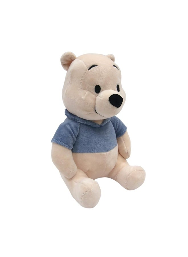 Lambs & Ivy Disney Baby Forever Pooh Bear Plush, Beige/Blue