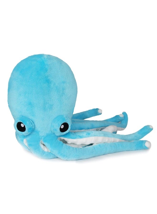 Ice King Bear Cute Big Eyes Octopus Large Stuffed Animals Plush Toy 22 Inches (Blue)