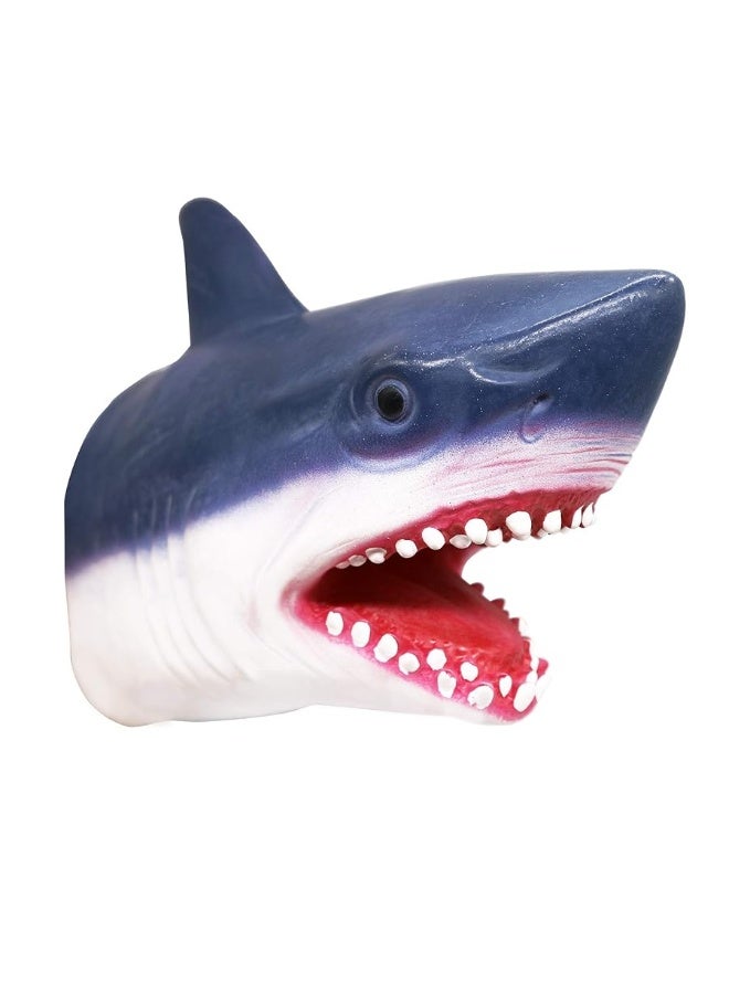 Yolococa Shark Puppet Hand Puppet Toys Realistic Latex Animal Shark Instagram Children Toys for Kid