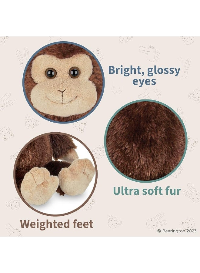 Bearington Swings The Monkey Plush, 15 Inch Monkey Stuffed Animal