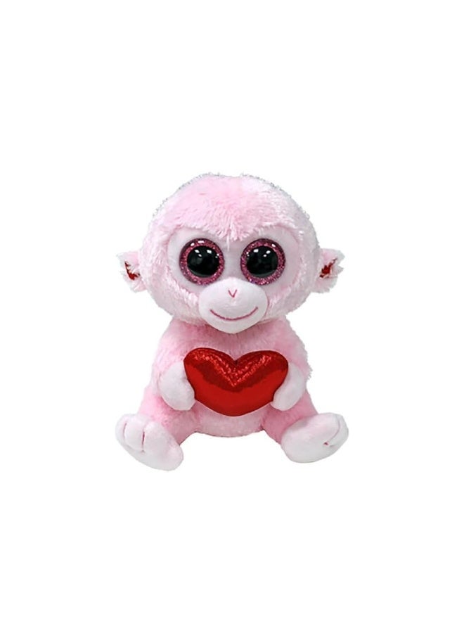 Ty Beanie Boo Gigi - Valentine Monkey - 6