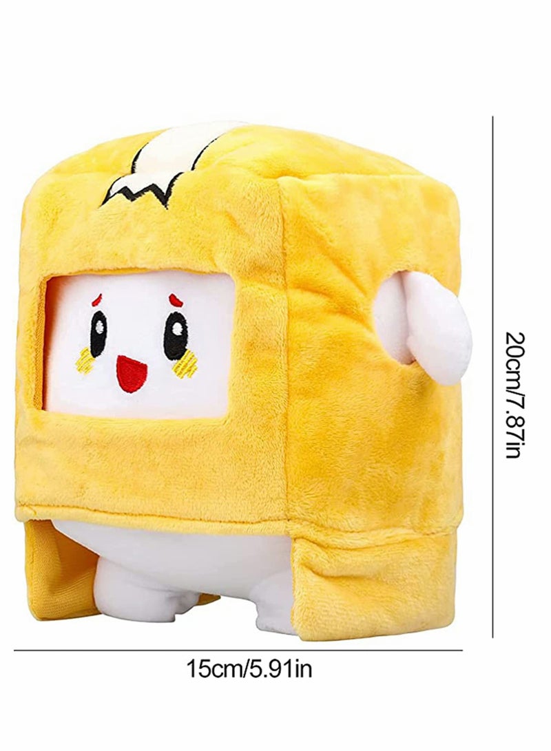 Plush Toy Boxy Plush Lankybox Plush Toy, Game Detachable Lankybox Boxy Foxy Soft Doll Pillow Plushies Removable