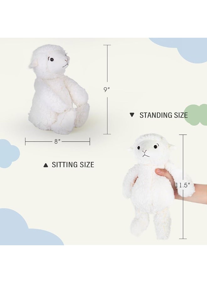 LotFancy Lamb Stuffed Animal, 12