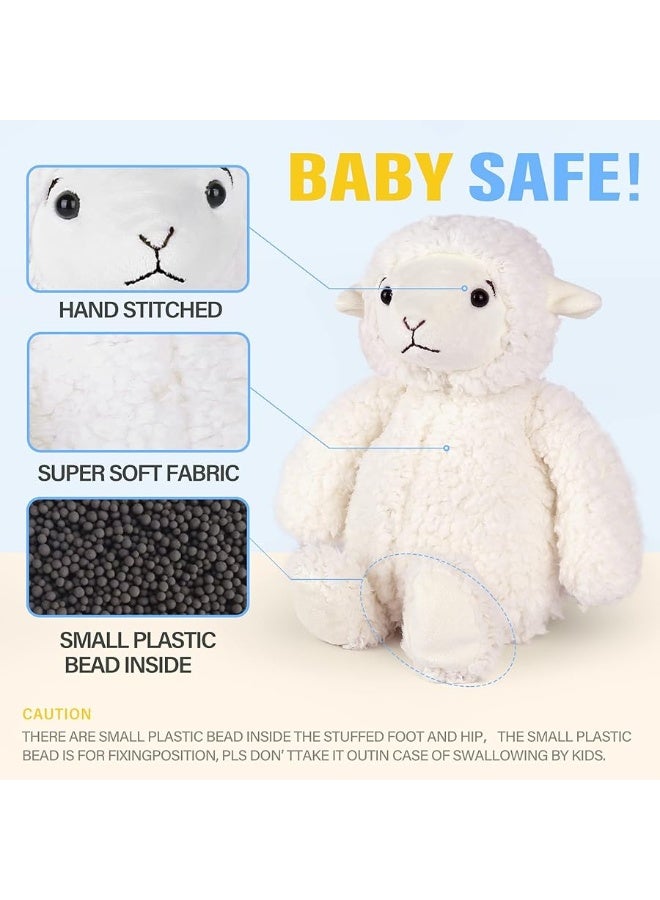 LotFancy Lamb Stuffed Animal, 12