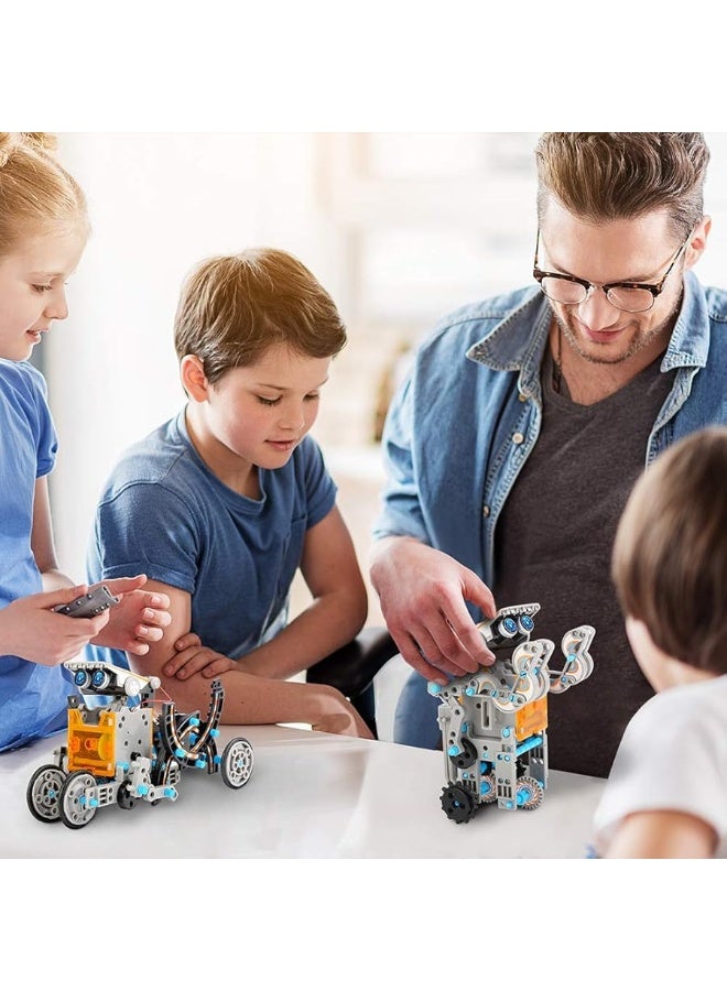 Sillbird STEM 12-in-1 Education Solar Robot Toys for Boys Ages 8-13, DIY Building Science Experiment Kit Birthday Gifts for Kids 8 9 10 11 12 13 Years Old, Solar Powered by The Sun