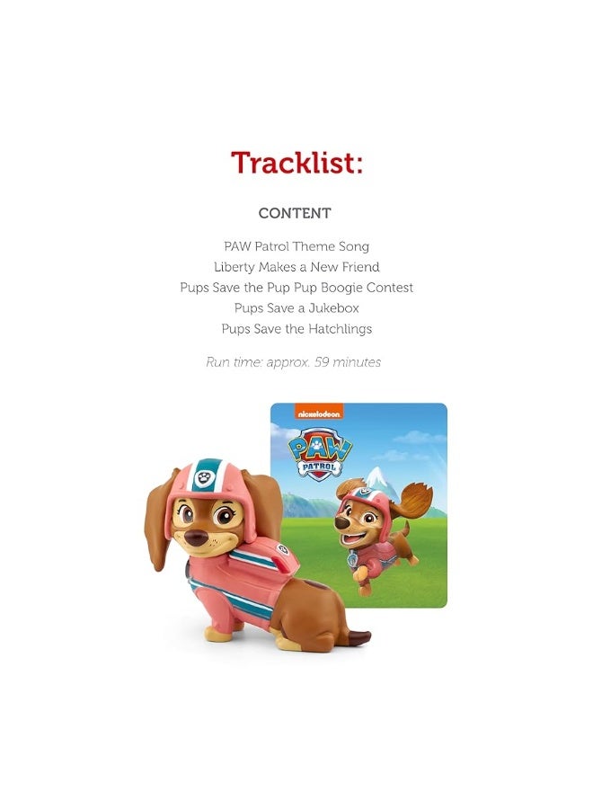 Tonies Liberty Audio Play Character from Paw Patrol