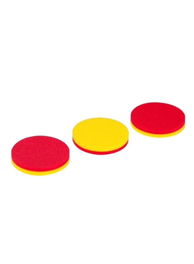 hand2mind Foam Two-Color Counters, Red and Yellow Counters, Counting Manipulatvies, Math Counters for Kids, Counting Chips, Math Manipulatives, Math Bingo Chips, Counters for Kids Math (Pack of 1000)