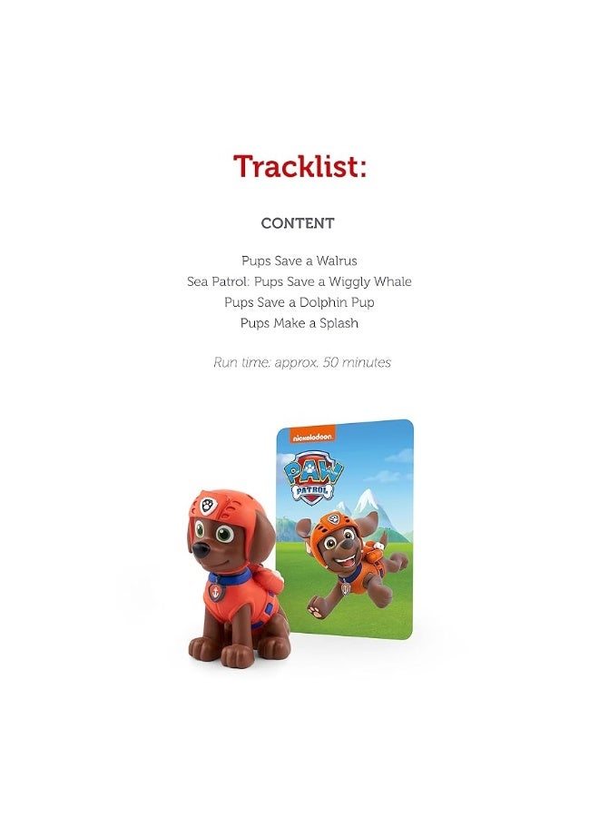 Tonies Zuma Audio Play Character from Paw Patrol