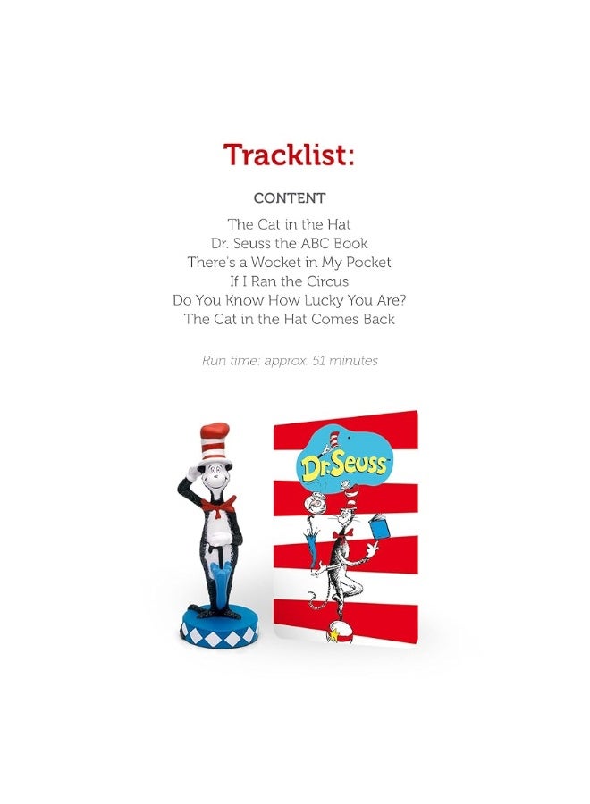 Tonies The Cat in The Hat Audio Play Character by Dr. Seuss