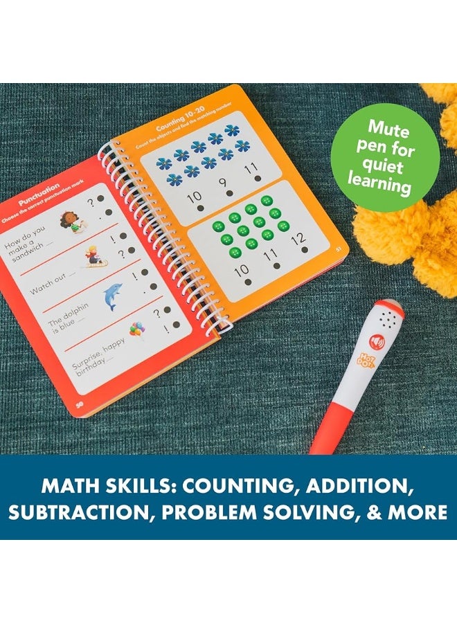 Educational Insights Hot Dots Kindergarten Workbook, Classroom Essentials, Ages 5+