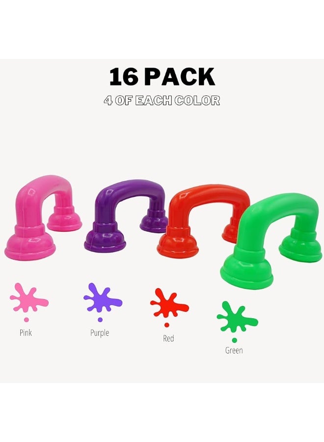 16 Reading Whisper Phones [16 Pack] Auditory Feedback Classroom Manipulative, Speech Therapy Toy Tool - Accelerates Reading Fluency & Pronunciation, Phonic Materials by 4Eâ€™s Novelty