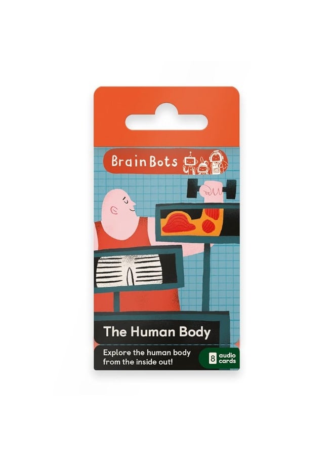 Yoto BrainBots: The Human Body â€“ 8 Kids Audio Cards for Use with Player & Mini All-in-1 Audio Player, Educational Screen-Free Listening with Fun Stories for Learning & Interactive Quizzes, Ages 6+