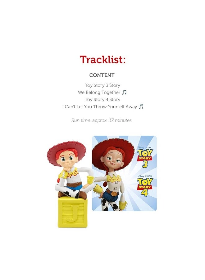 Tonies Jessie Audio Play Character from Disney and Pixar's Toy Story 3 & 4