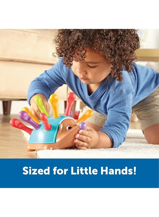 Learning Resources Spike The Fine Motor Hedgehog - Toddler Learning Toys, Fine Motor and Sensory Toys for Kids Ages 18+ Months, Montessori Toys